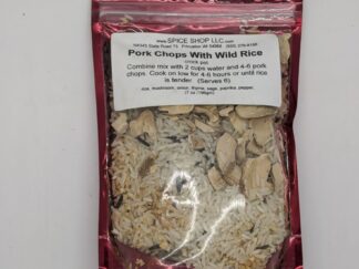 Pork chop wild rice mix